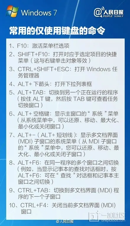 Windows 7中有哪些鲜为人知但极为实用的快捷键？