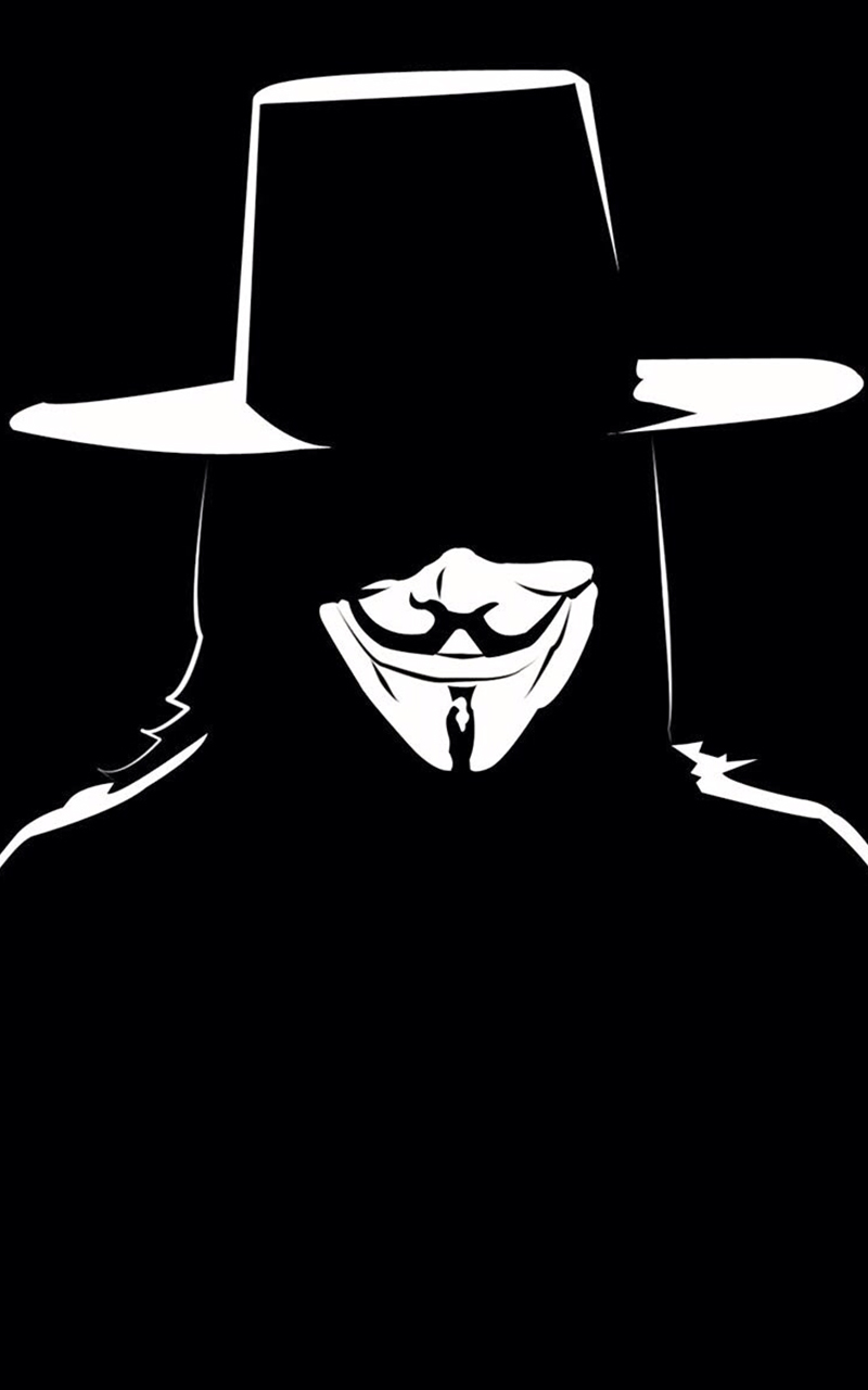 给大家分享一个v字仇杀队的壁纸