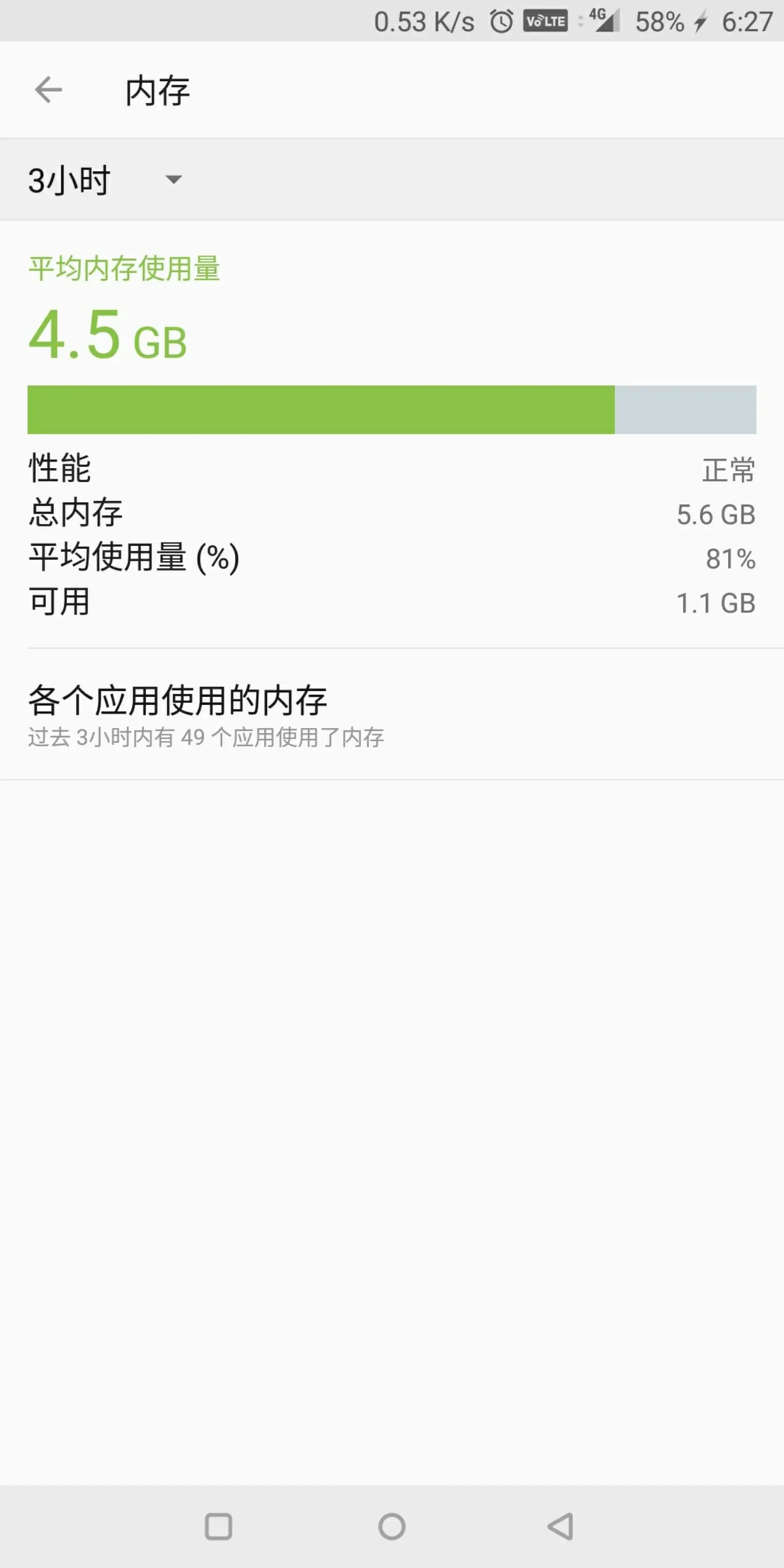 存储空间忽然变小