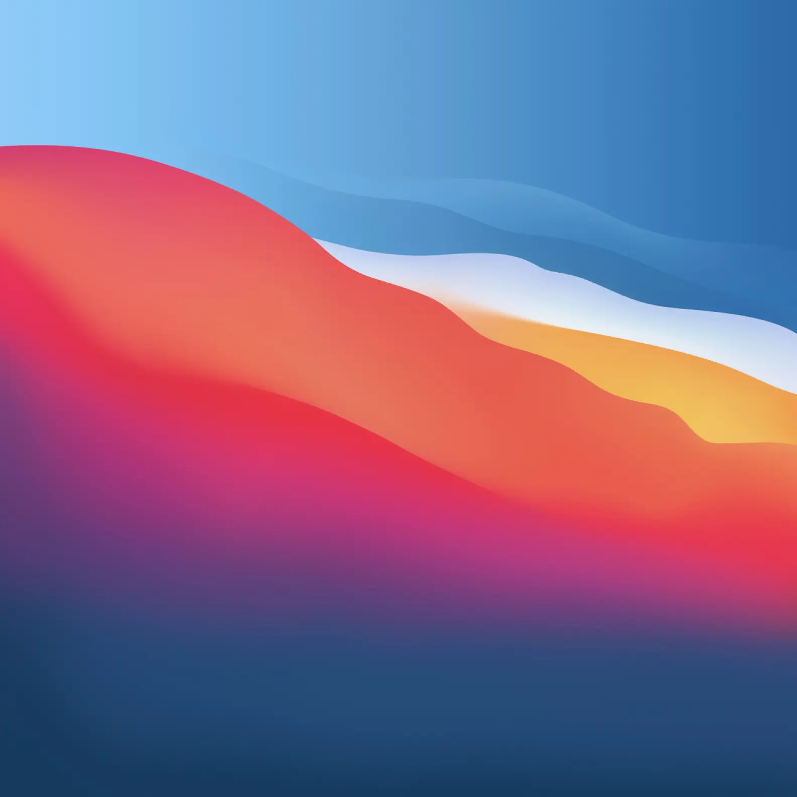 最新苹果系统 macos big sur 自带壁纸分享