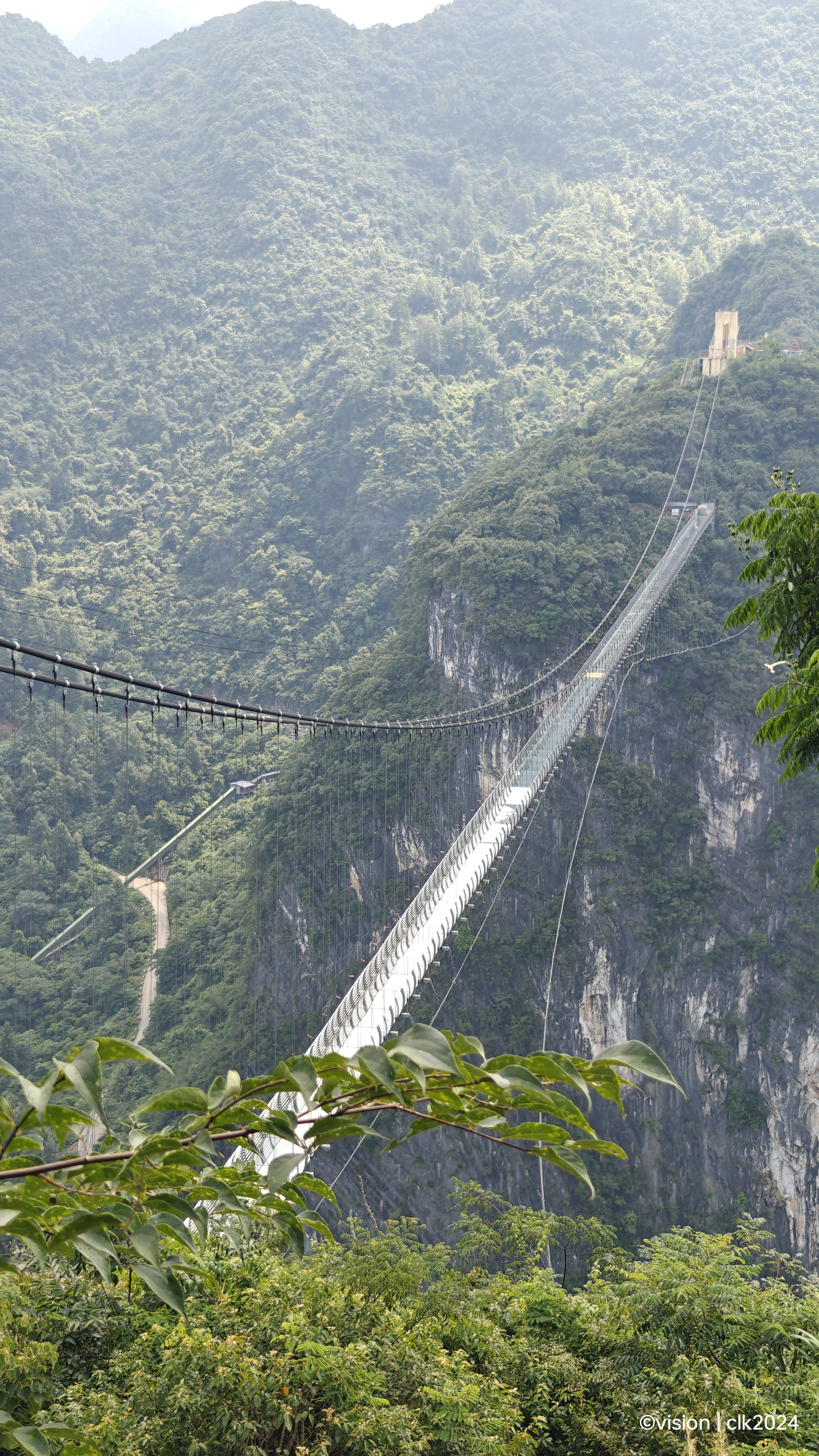 莒南玻璃桥风景区图片