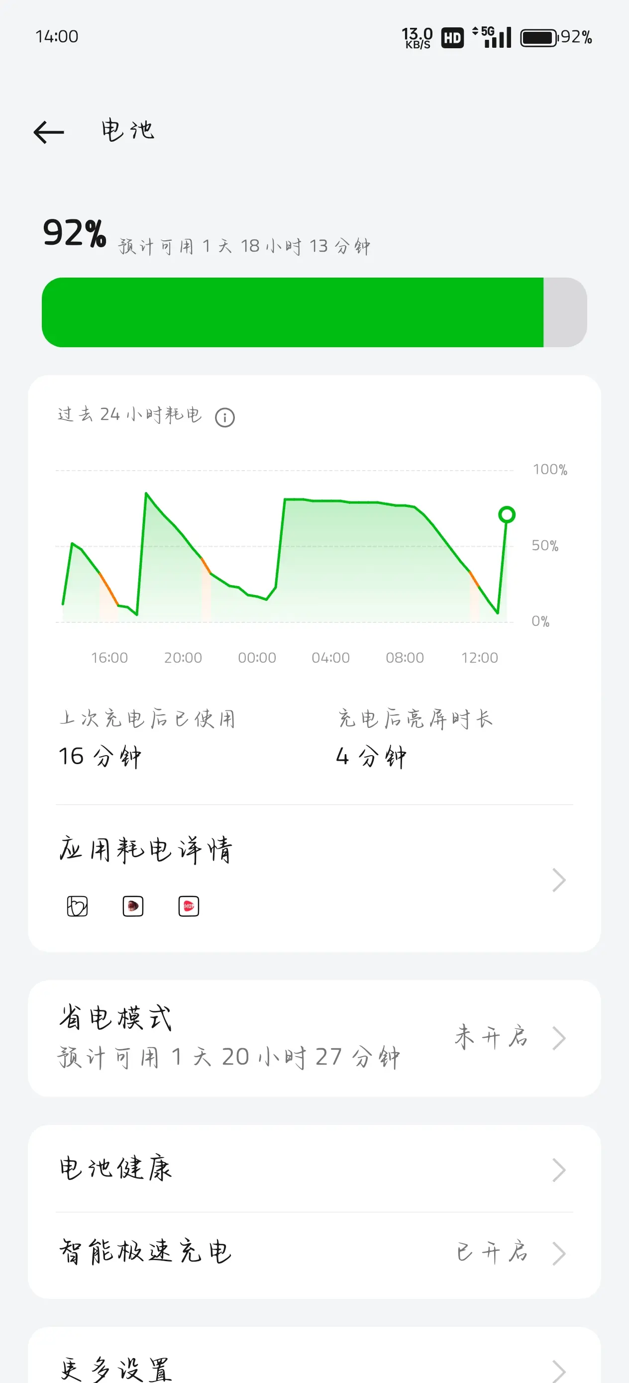 手机电量显示与电池电量显示不一致(一加ace3pro)【刚买来13天】