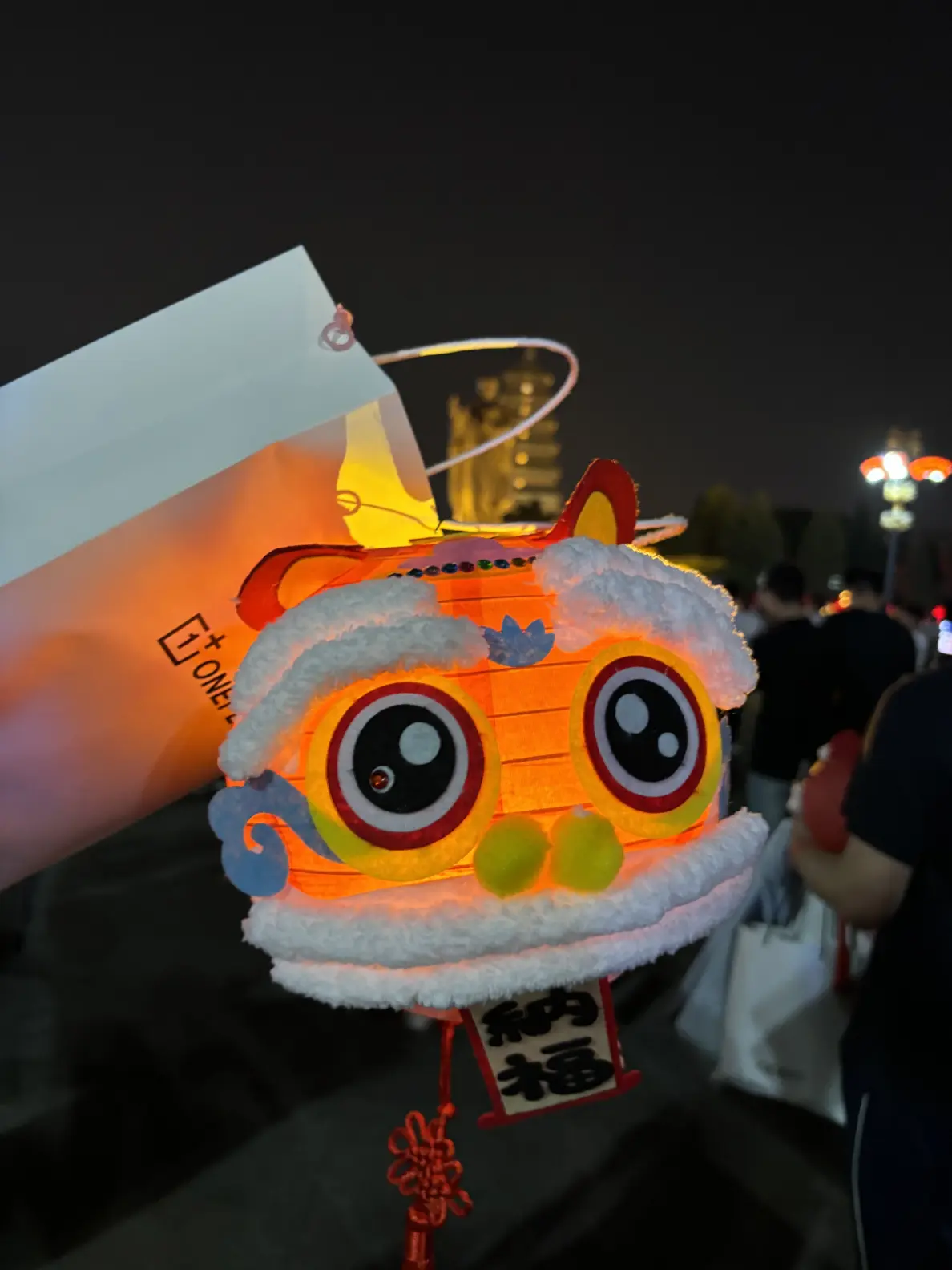 西安 diy狮子灯笼 赏月不夜城